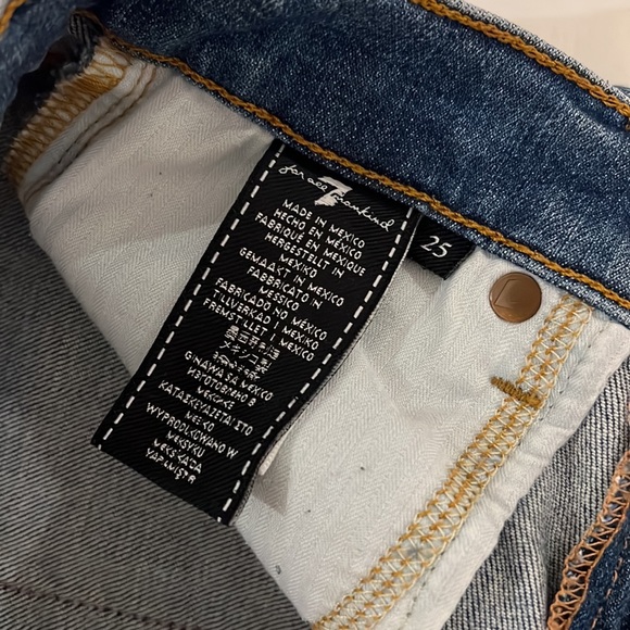 7 For All Mankind Raw Hem Jeans - Picture 6 of 6